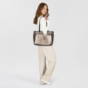 Anekke Shoulder bag 'Natur Koko' in Mixed colours: front
