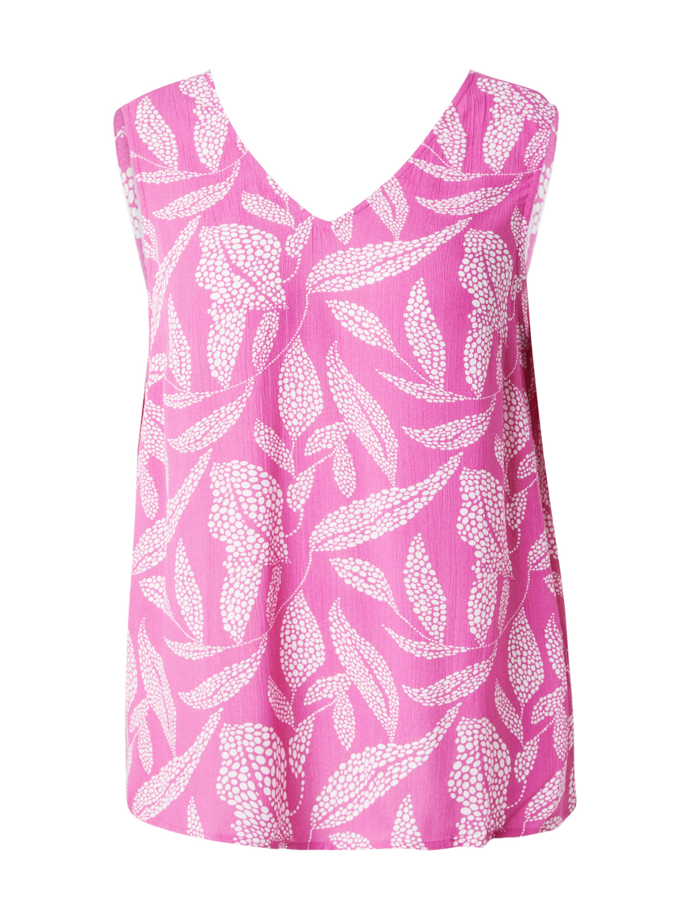 ONLY Carmakoma Μπλούζα 'CARCALYPSO' σε ροζ: μπροστά