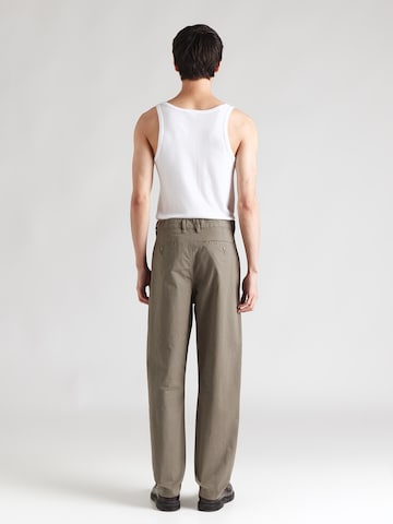 Lindbergh - Loosefit Calças com pregas em verde: atrás