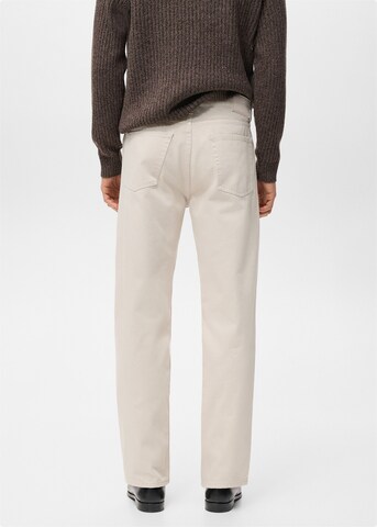 MANGO MAN Regular Jeans 'Moby' i beige