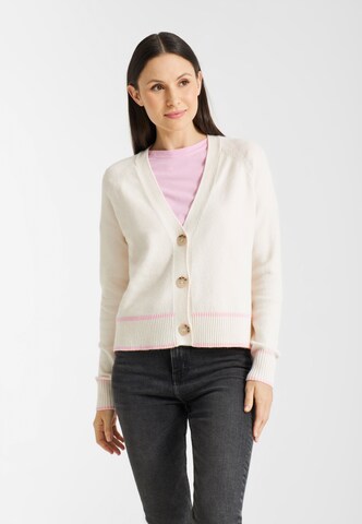 Frieda & Freddies NY Strickjacke in Beige: Vorderseite