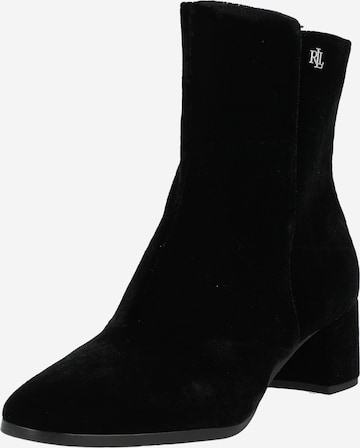Lauren Ralph Lauren Ankle Boots 'WENDEY II' in Black: front