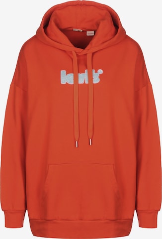 LEVI'S ® Sweatshirt 'Prism Hoodie' in Orange: front