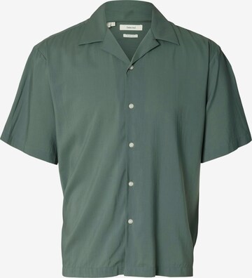 SELECTED Πουκάμισο 'SLHAIR' σε πράσινο: μπροστά