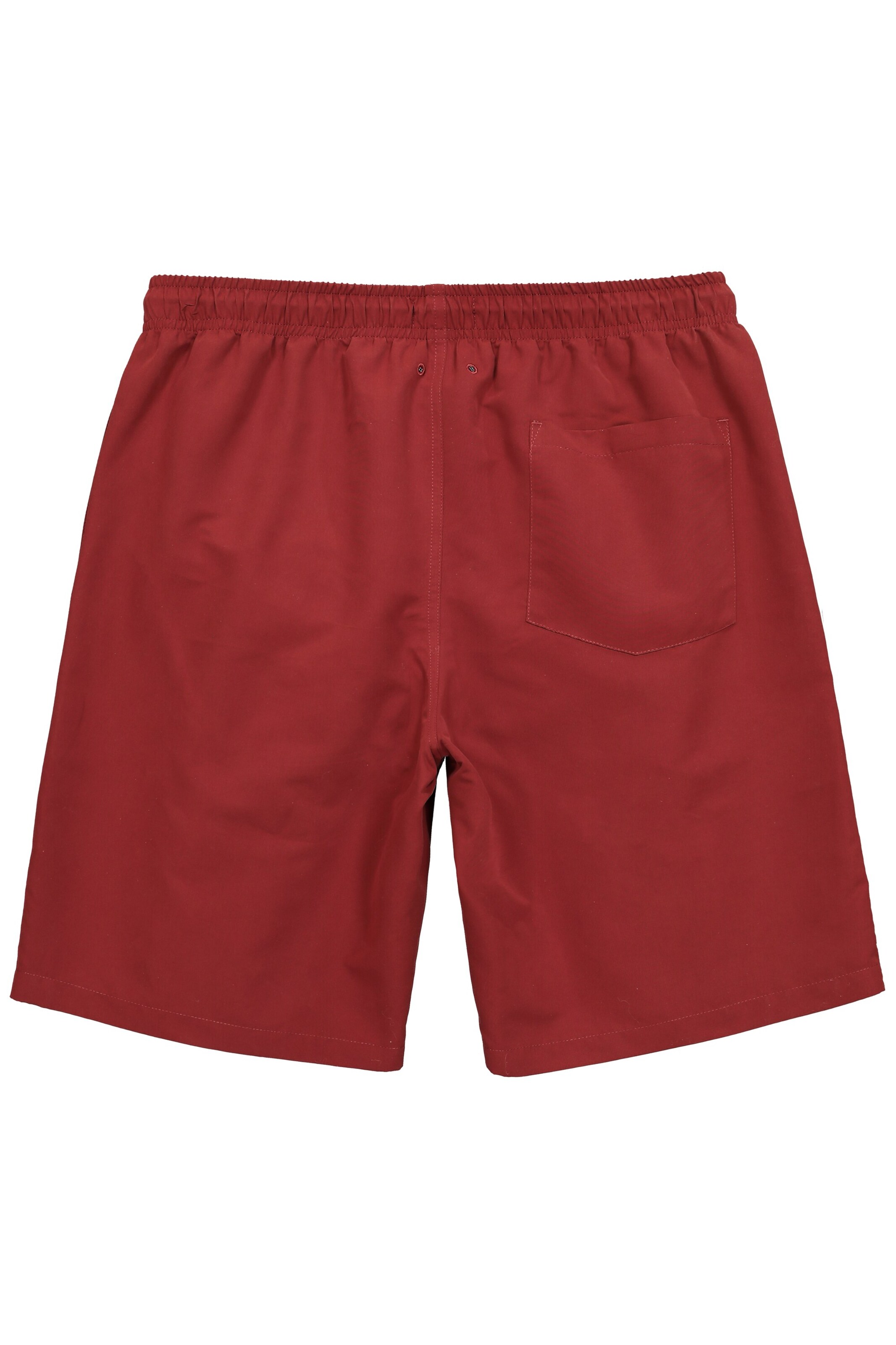 Men Plus Badeshorts in Rot