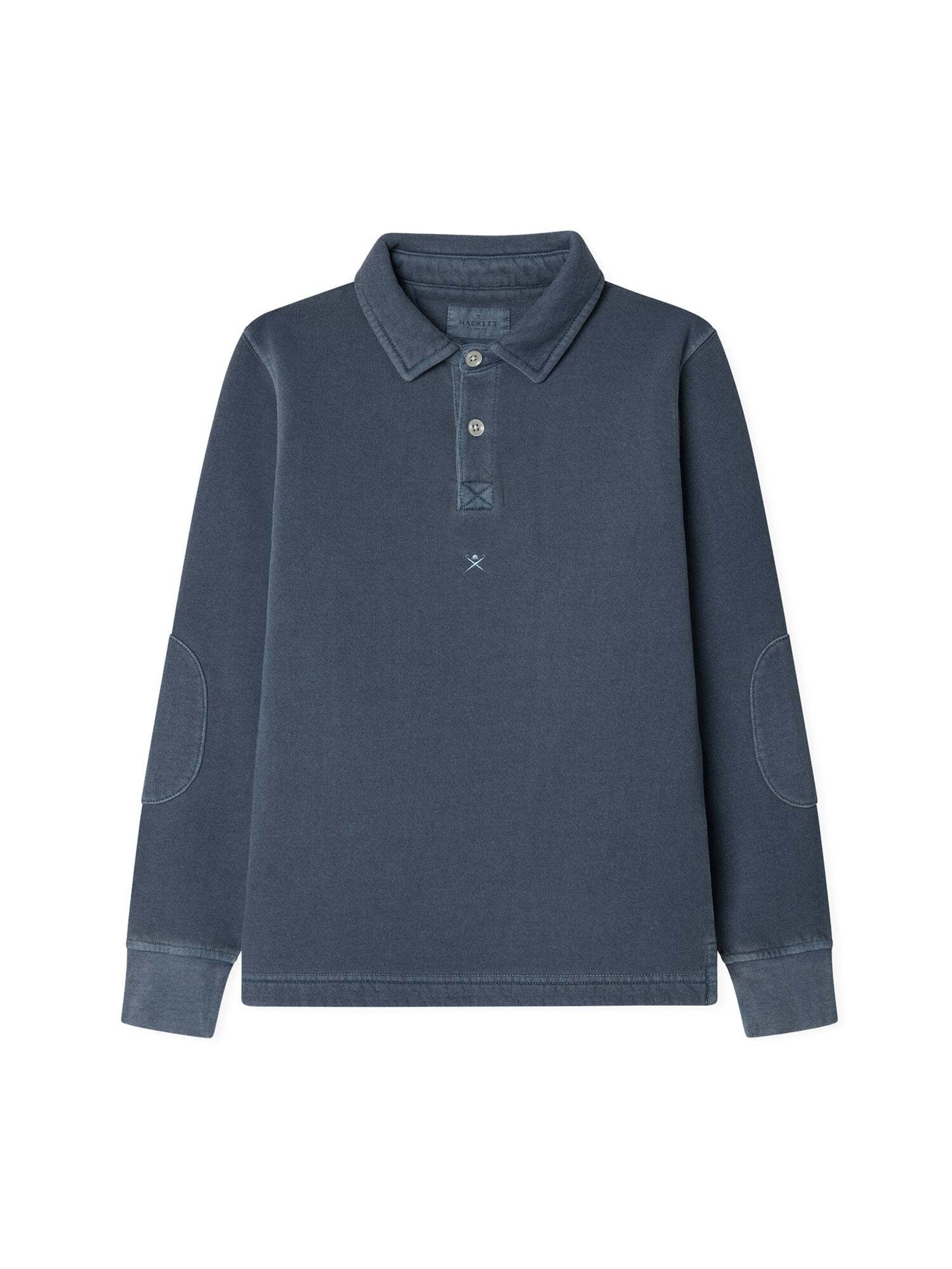 Hackett London Poloshirt in Blau: Vorderseite