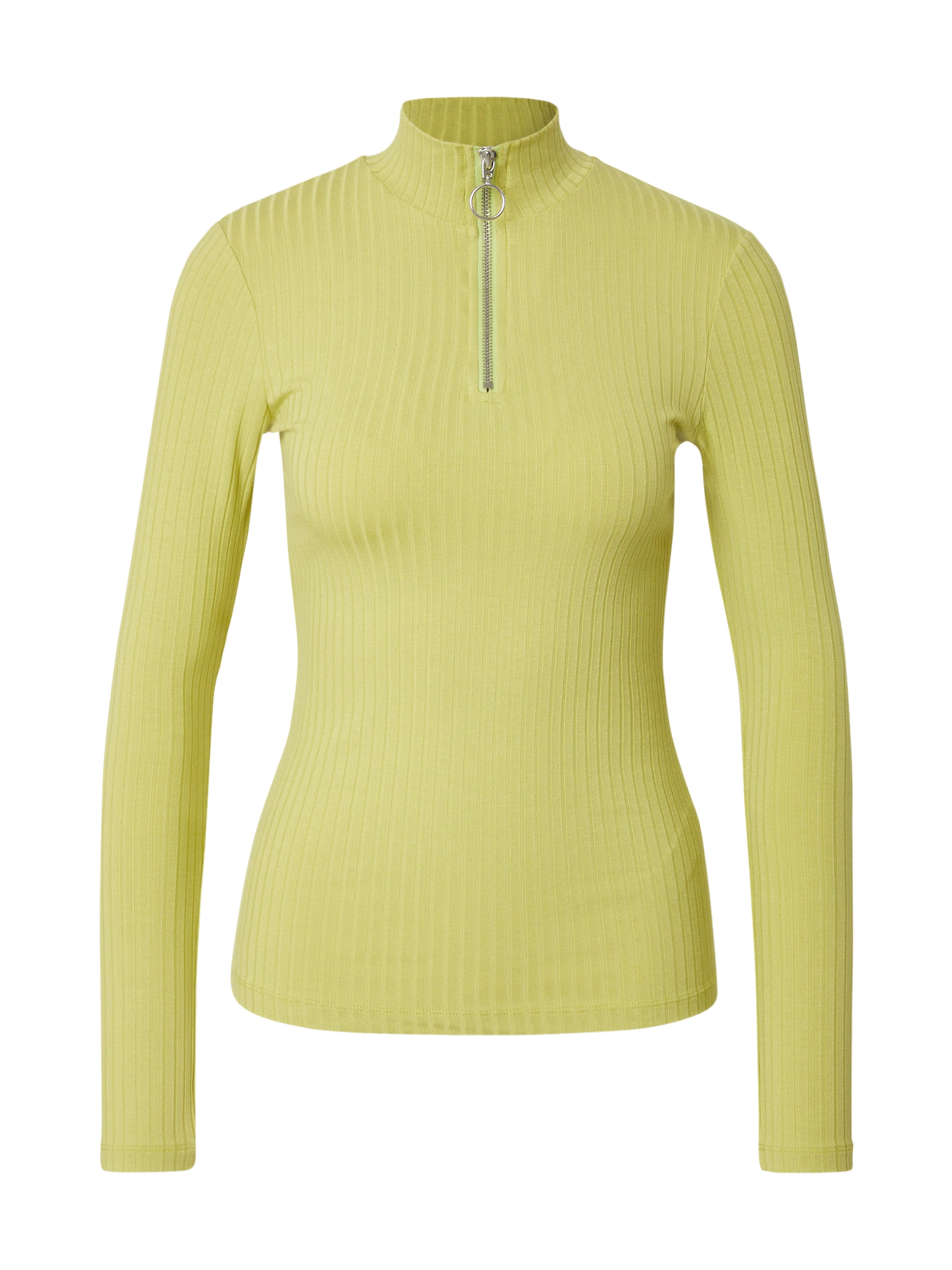 EDITED Tričko 'Svetlana' – zelená: přední strana