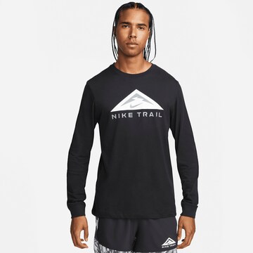 NIKE Performance Shirt in Black: front