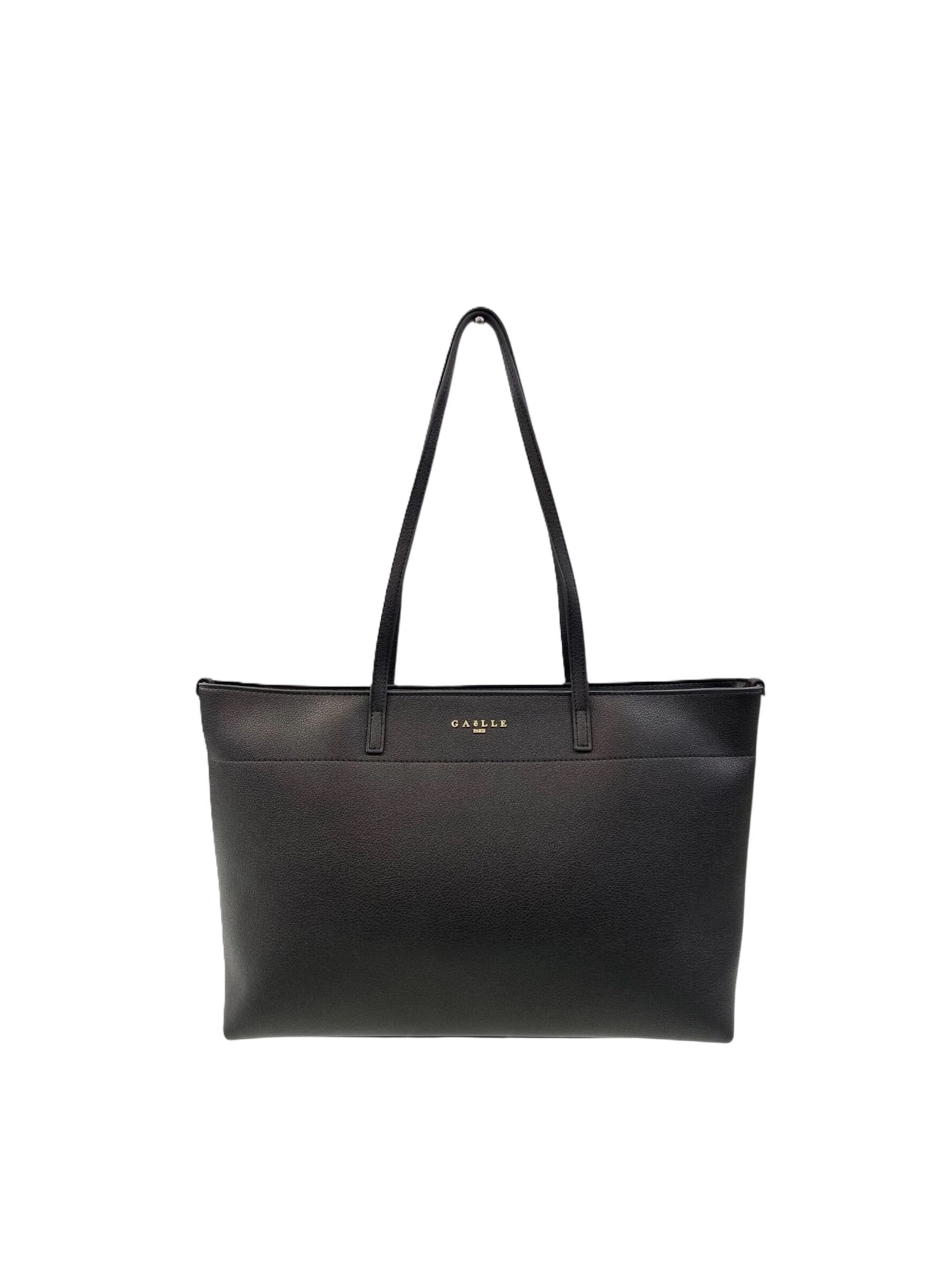 Borsa a spalla 'GAACW03044' di Gaelle Paris in nero: frontale