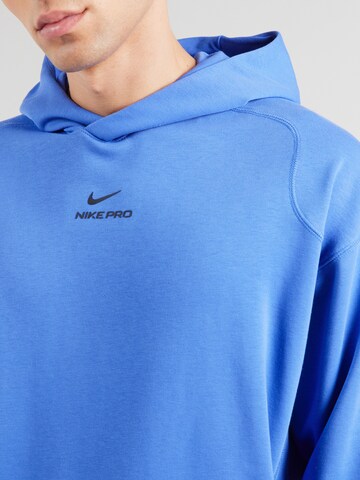 NIKE Спортен суитшърт 'NPT' в синьо