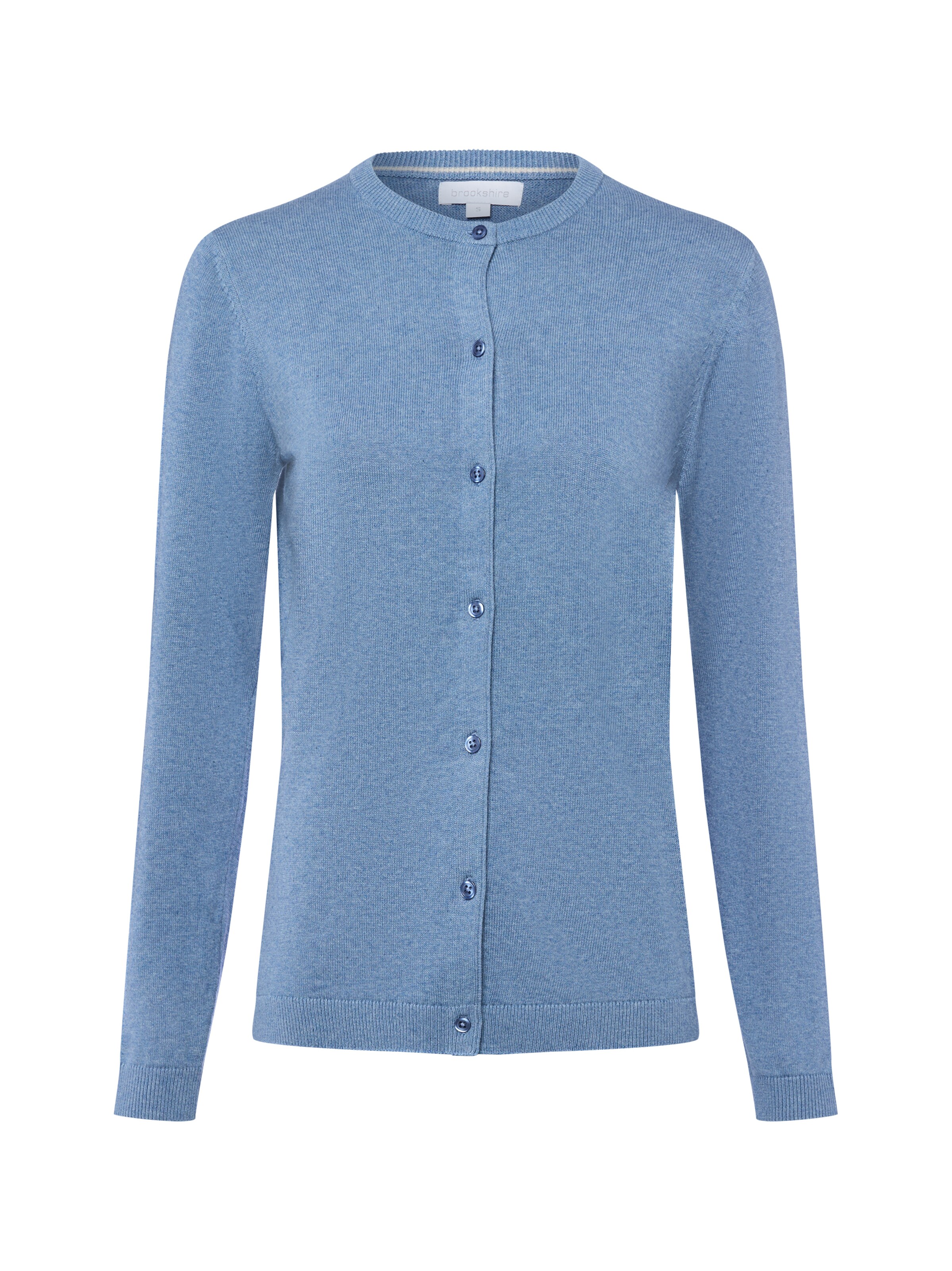 Brookshire Strickjacke in Blau: Vorderseite