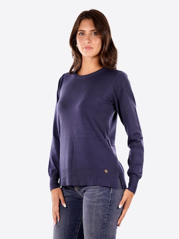 Yes Zee Sweater 'Maglia' in Blue