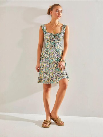 Bianco Lucci Kleid in Mischfarben