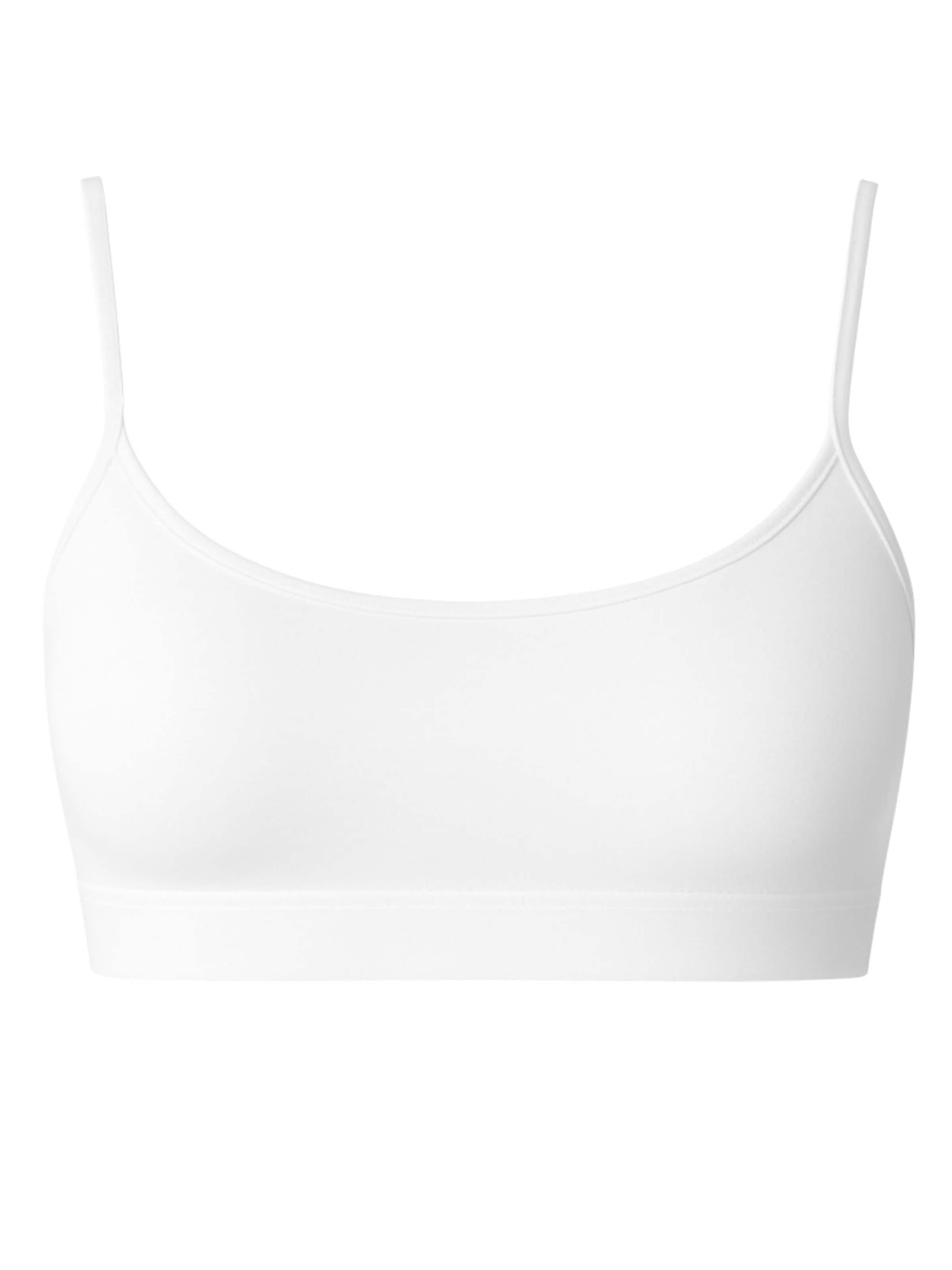 fashionshowcase - Sujetador deportivo 'AURA LITE' en blanco: frente