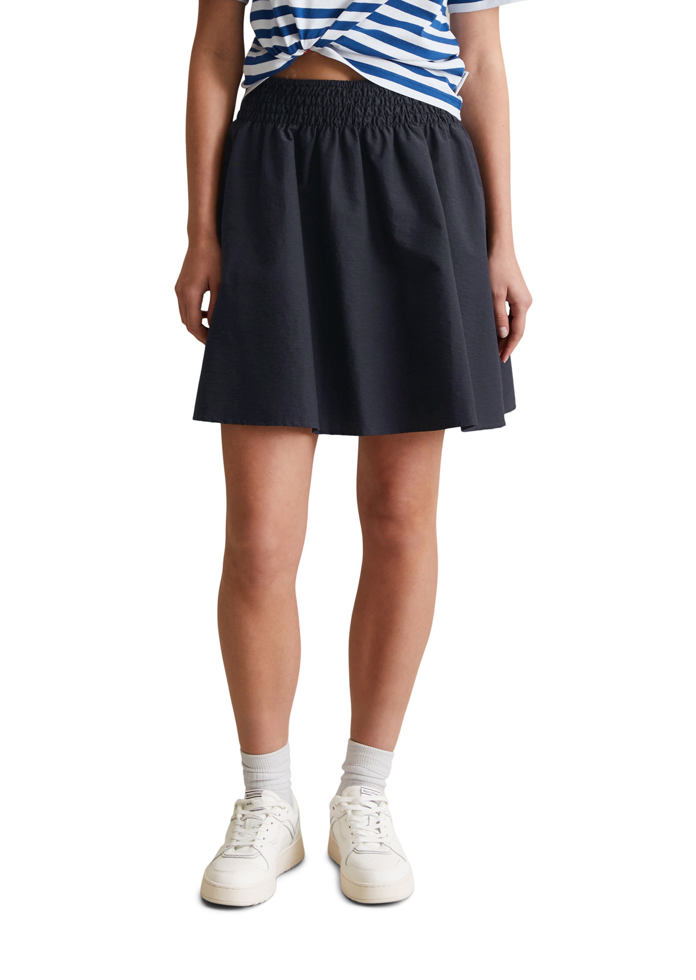 Marc O'Polo DENIM Rok in Blauw: voorkant