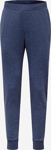 Effilé Pantalon de sport SKECHERS en bleu : devant