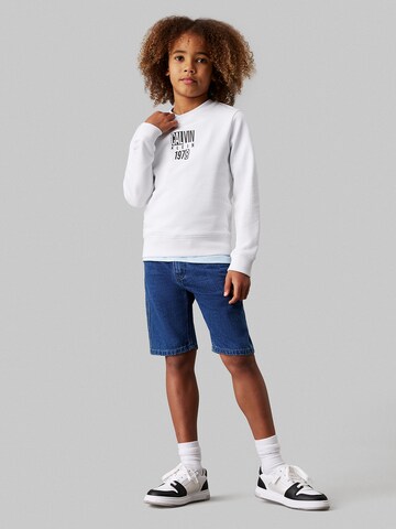 Calvin Klein Jeans Sweatshirt in White
