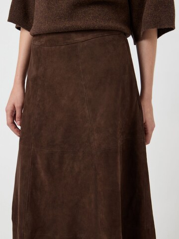 Gonna 'PALMA ' di YAS in marrone