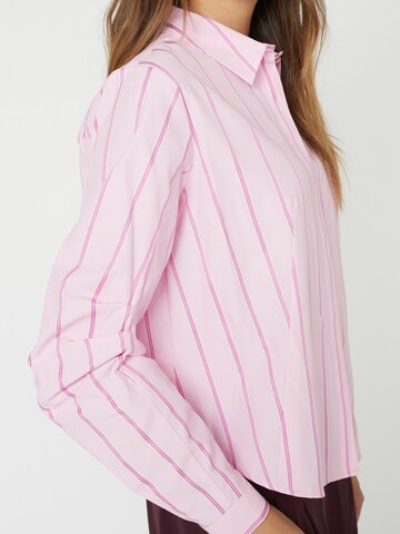 co'couture Blouse 'Rosalina' in Roze