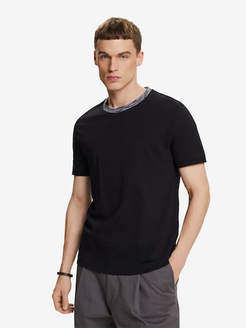 ESPRIT Shirt in Zwart: voorkant