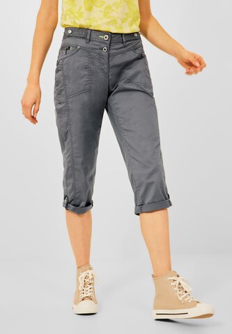 CECIL Regular Pants in Grey: front