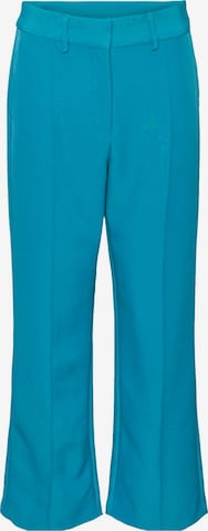 Y.A.S Loose fit Pleated Pants 'Jella' in Blue: front