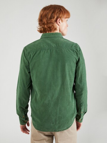 BLEND Regular fit Button Up Shirt in Green