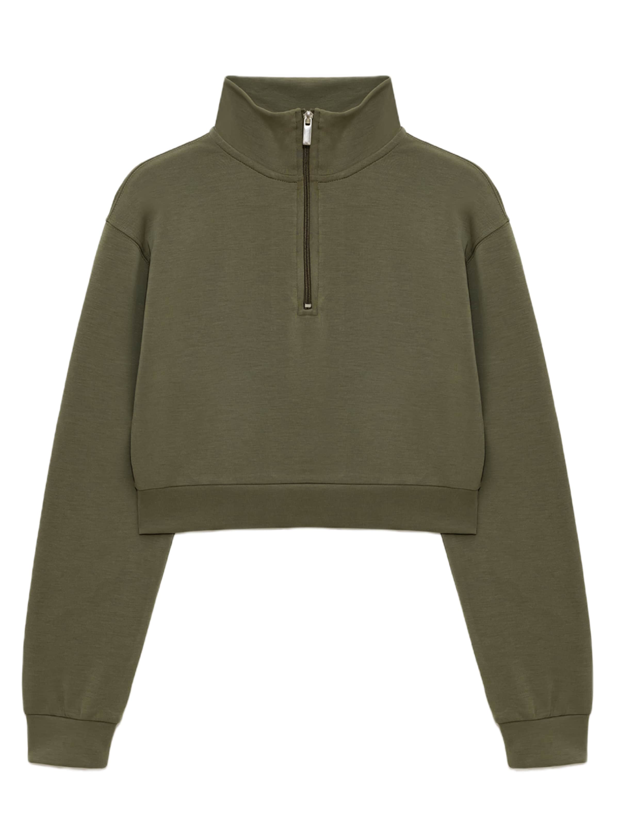 No Matter What Sweatshirt in Groen: voorkant
