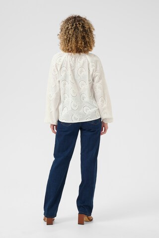 Chemisier 'CRDelia' Cream en blanc