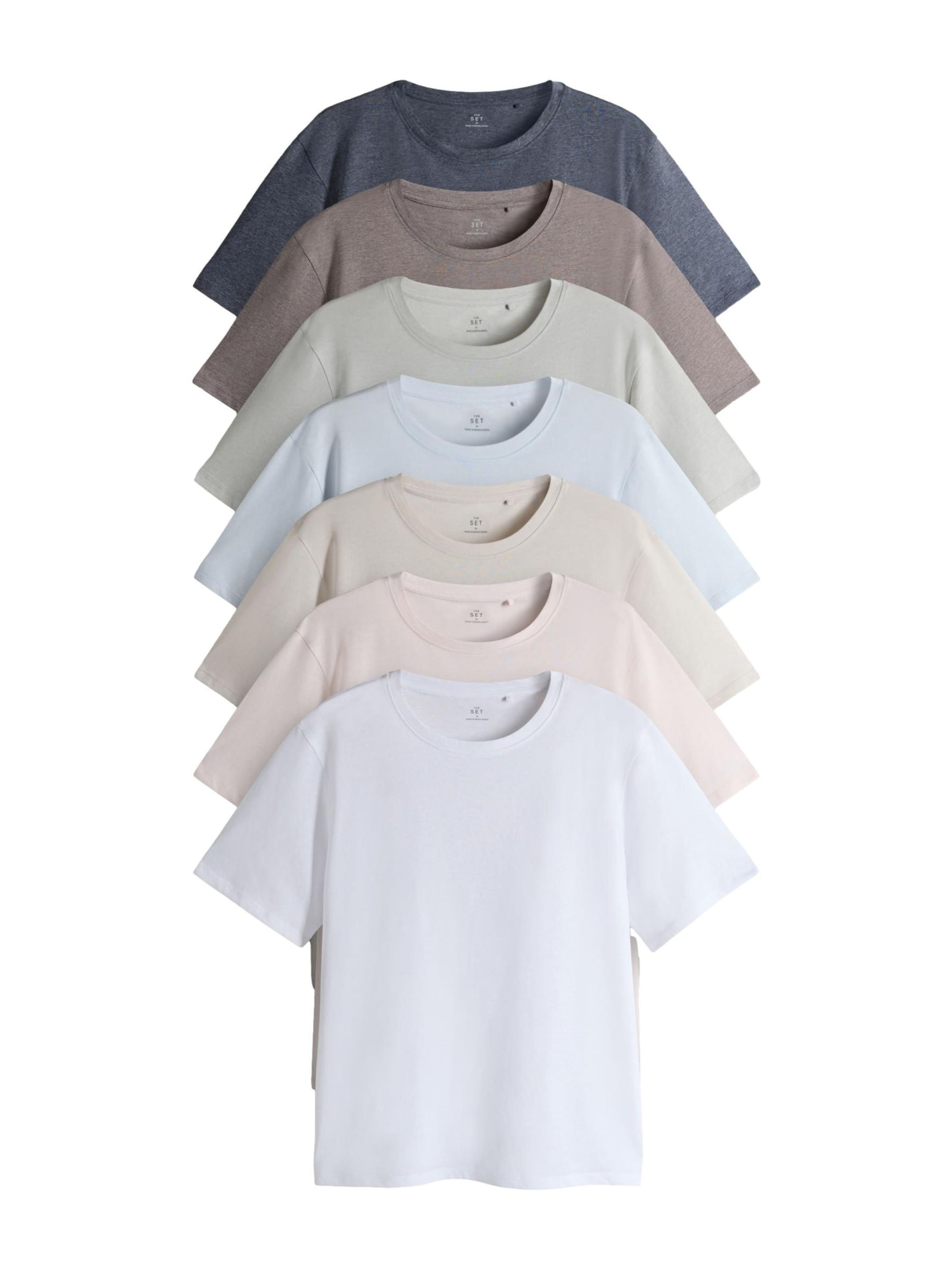 Maglietta di The Set in beige: frontale