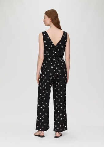 QS Jumpsuit in Schwarz