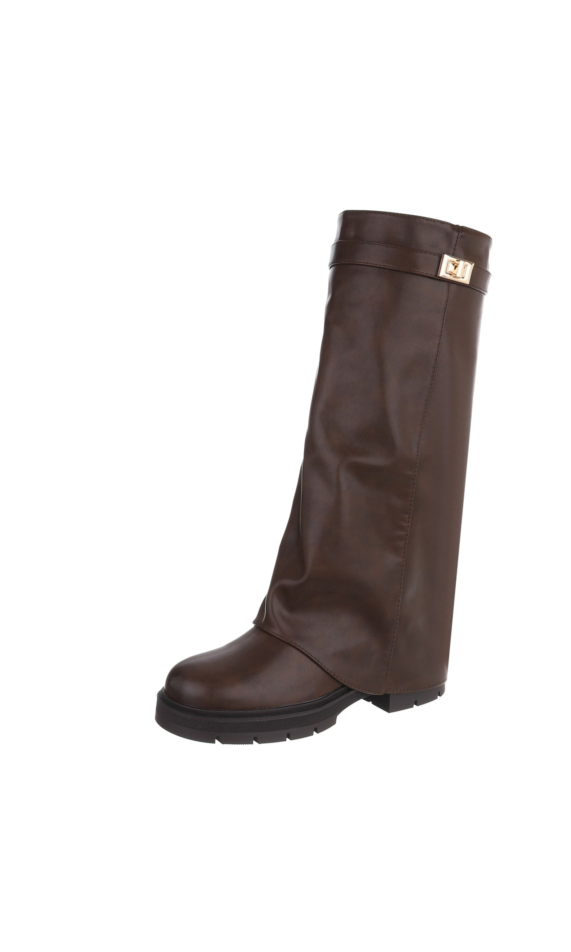 Ital-Design Boots in Brown: front
