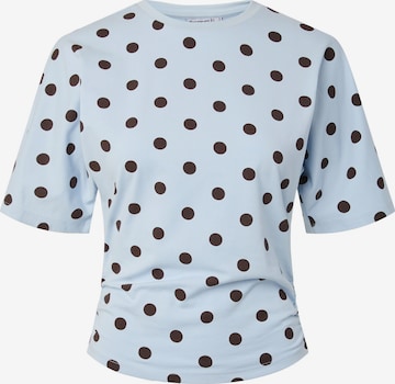 PIECES Shirts 'PCALLI' i blå: forside