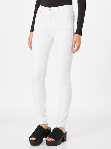Dr. Denim Skinny Jeans 'Lexy' in White: front