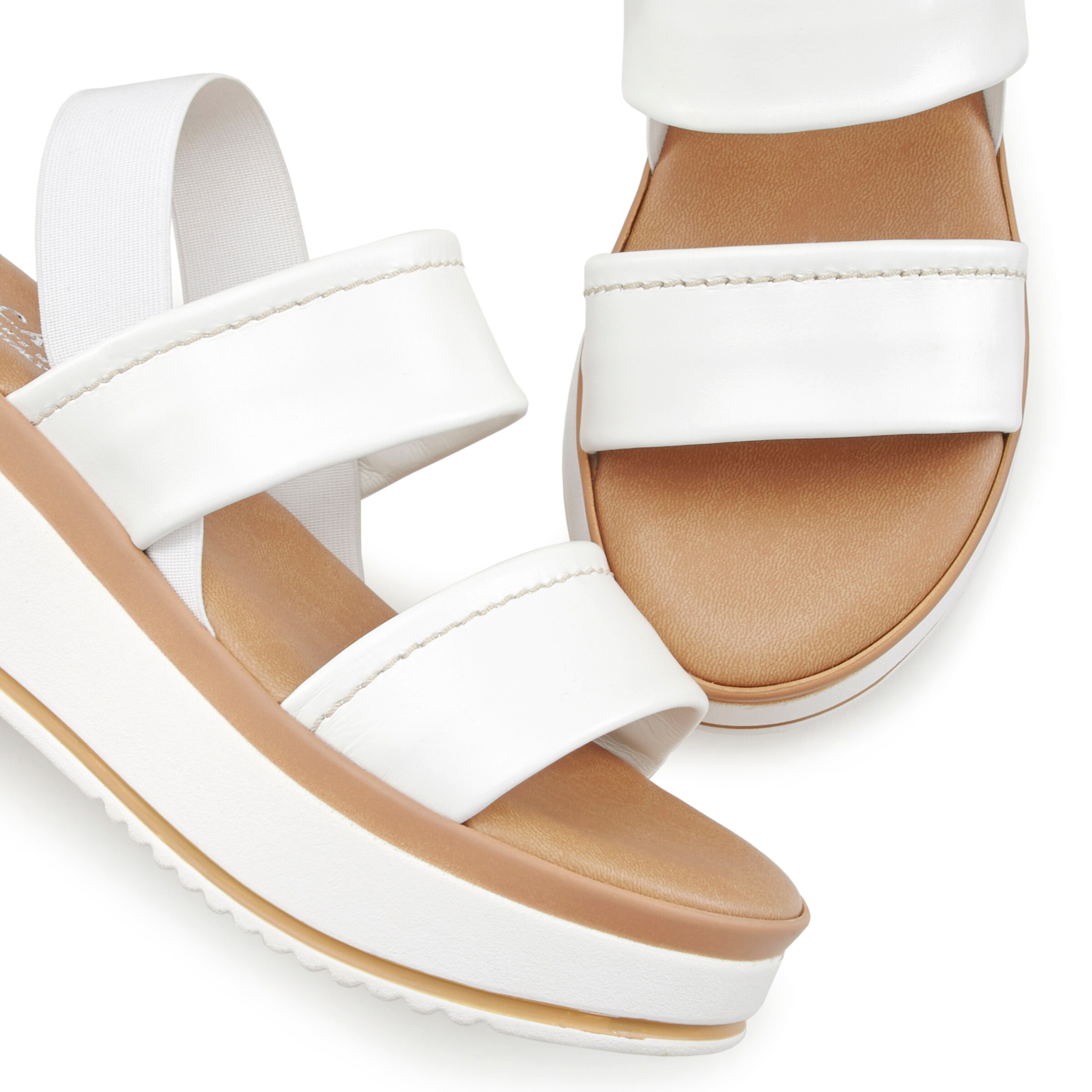 LASCANA Sandals in White