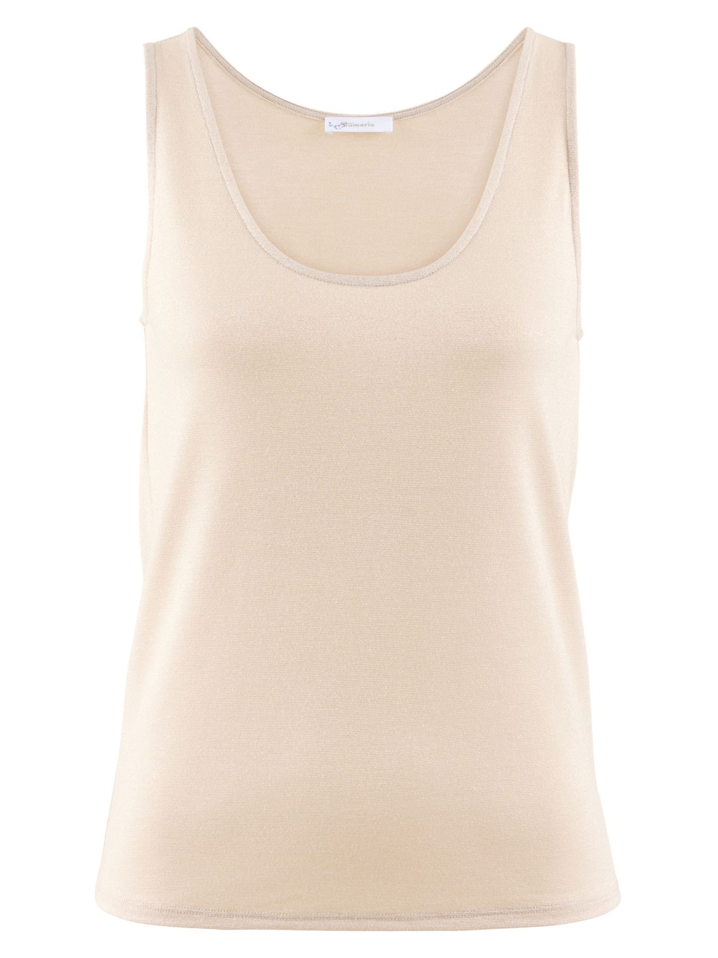 Tamaris Top in Beige: front