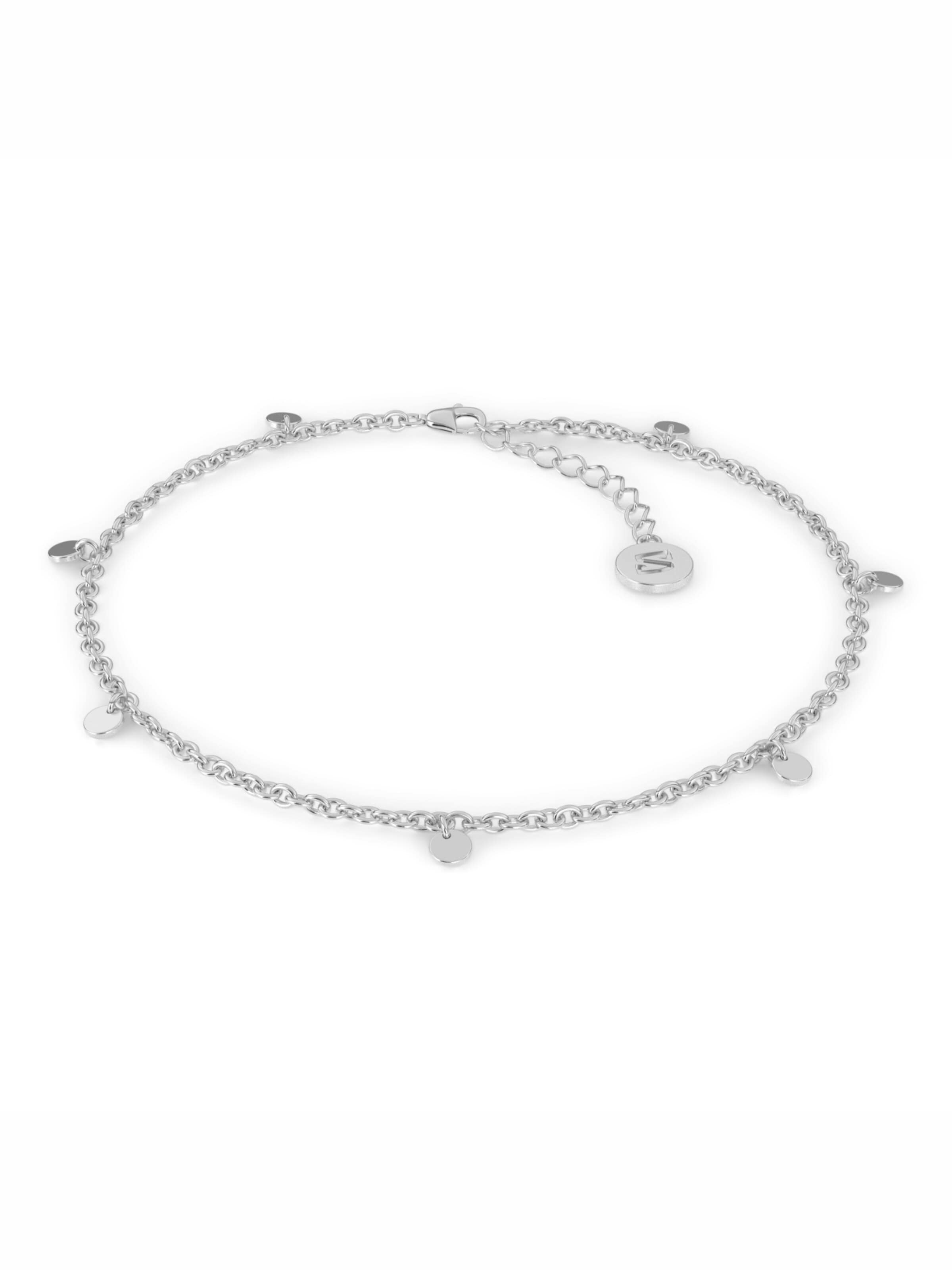 SERASAR Bracelet 'Coin' in Silver: front