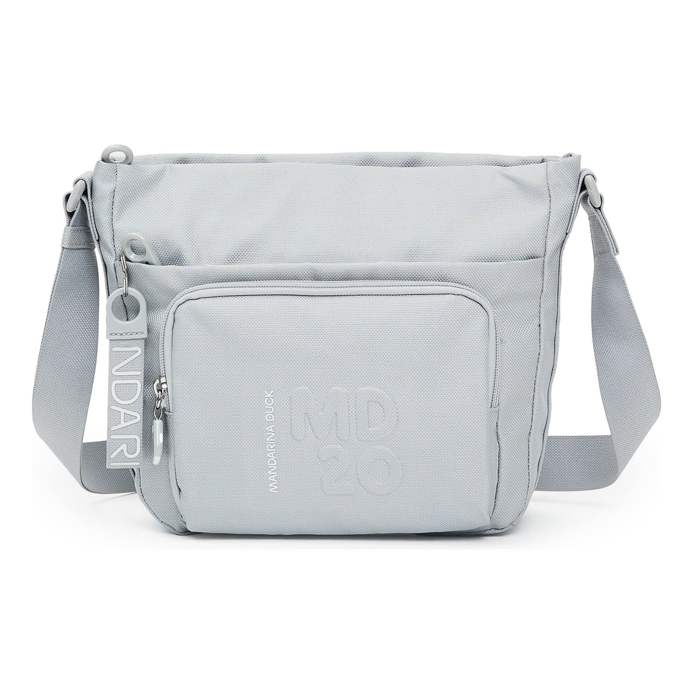 MANDARINA DUCK Schoudertas 'MD 20' in Grijs: voorkant