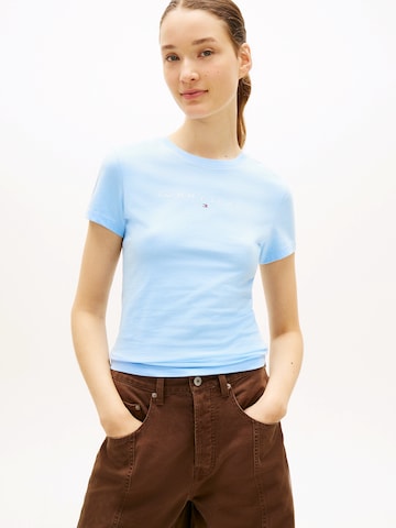 Tommy Jeans Tričko - Modrá: predná strana