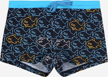 Boboli Swim Trunks in Blue: front
