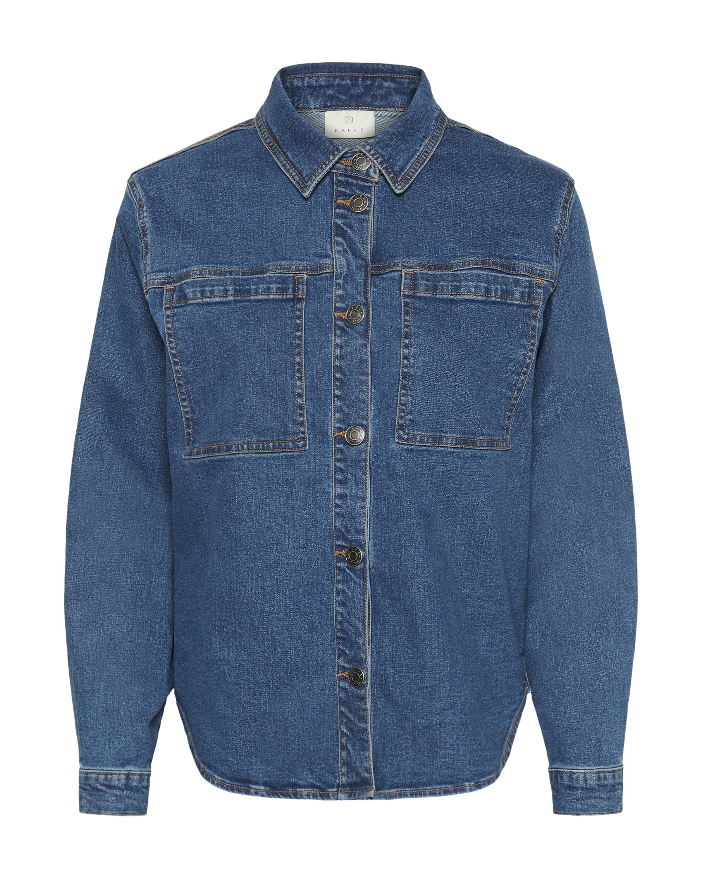 Kaffe Bluse 'KALena' i blå: forside