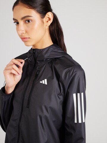 ADIDAS PERFORMANCE Sportjacke 'Own The Run' in Schwarz