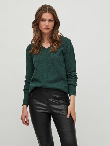 VILA Sweater 'Ril' in Green: front