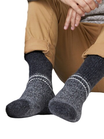 HomeOfSocks Socks 'HOS955' in Grey