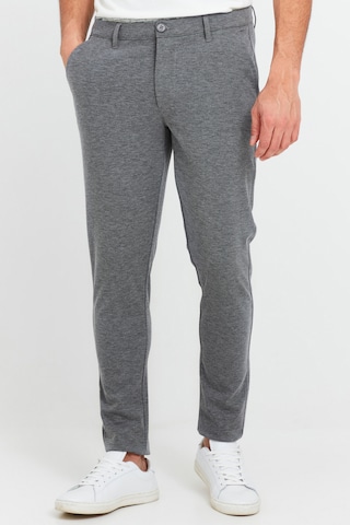 !Solid Slim fit Pants 'OLIVERO' in Grey: front