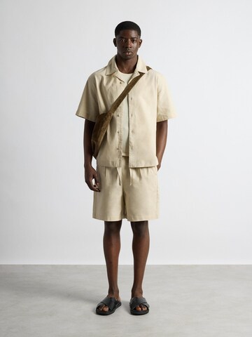 Burocs Regular Fit Hemd‌‌‌‌‌‌ in Beige