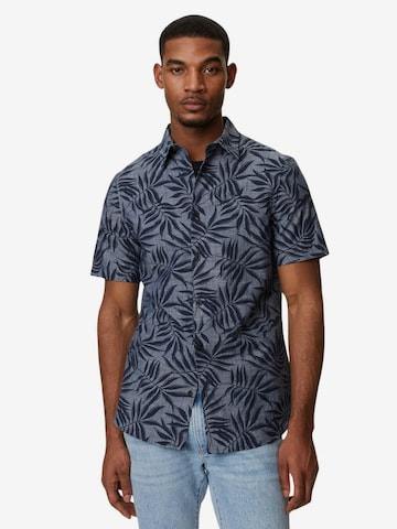 Marks & Spencer Regular fit Overhemd in Grijs: voorkant