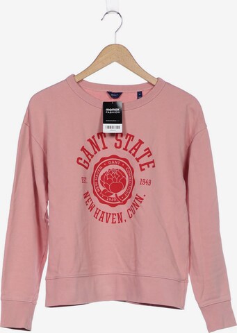 GANT Sweatshirt & Zip-Up Hoodie in M in Pink: front