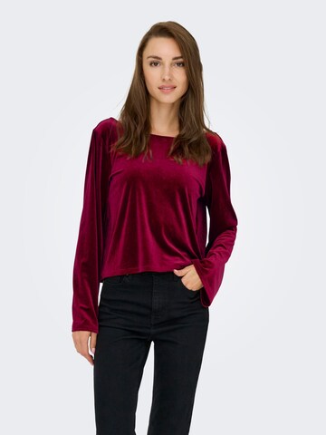 JDY Shirt 'JDYVictory' in Rood: voorkant