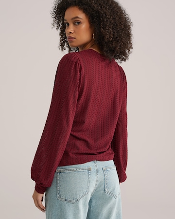 sarkans WE Fashion Blūze